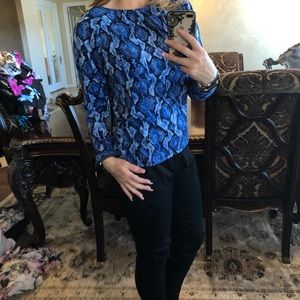 Michael Kors snakeskin top